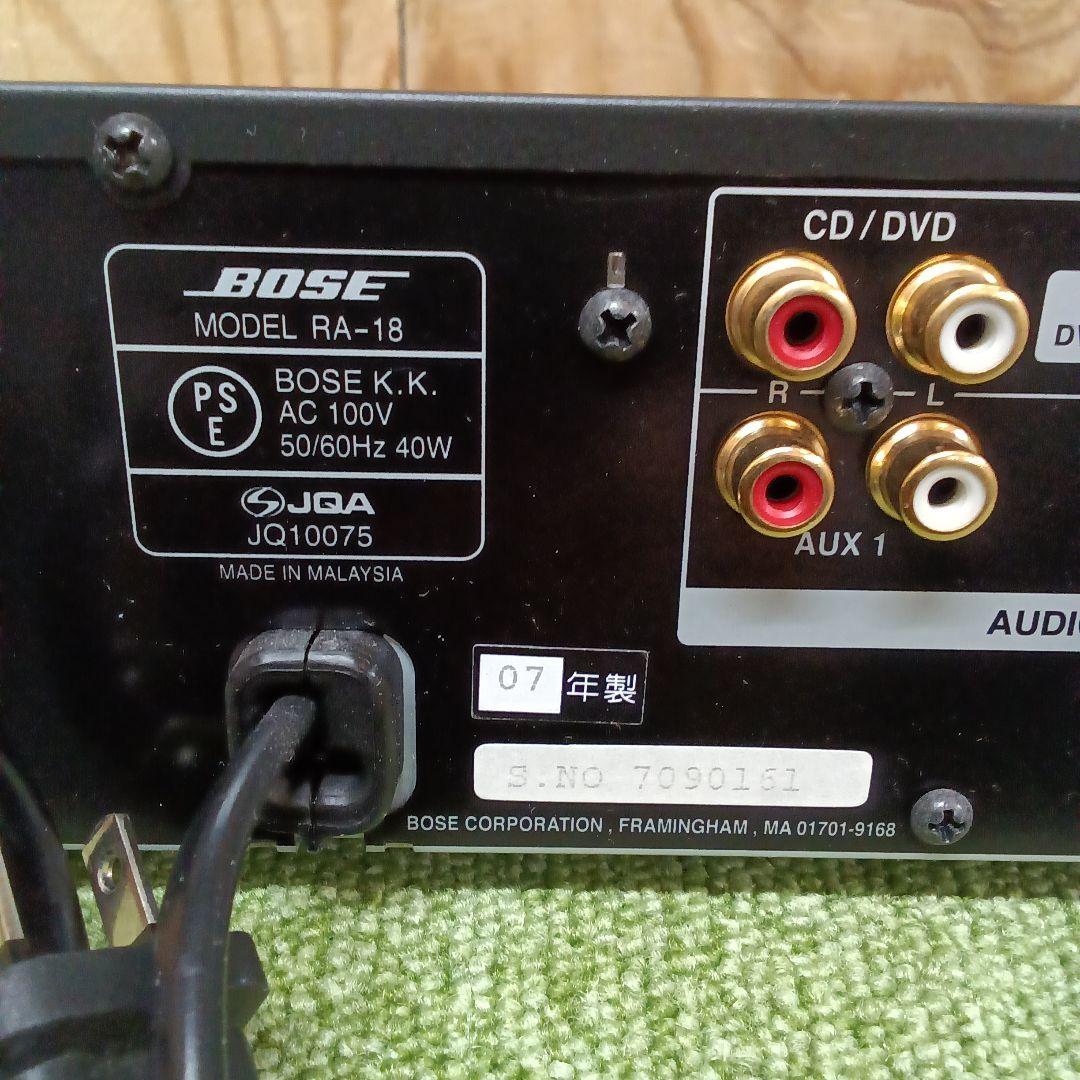 BOSE 5 Series III speaker system ＋RA-18⑥