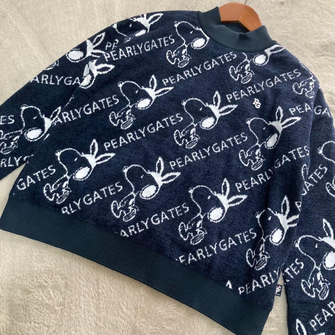 ☆極美品☆PEARLY GATES PEANUTS SNOOPY ゴルフ　ニット