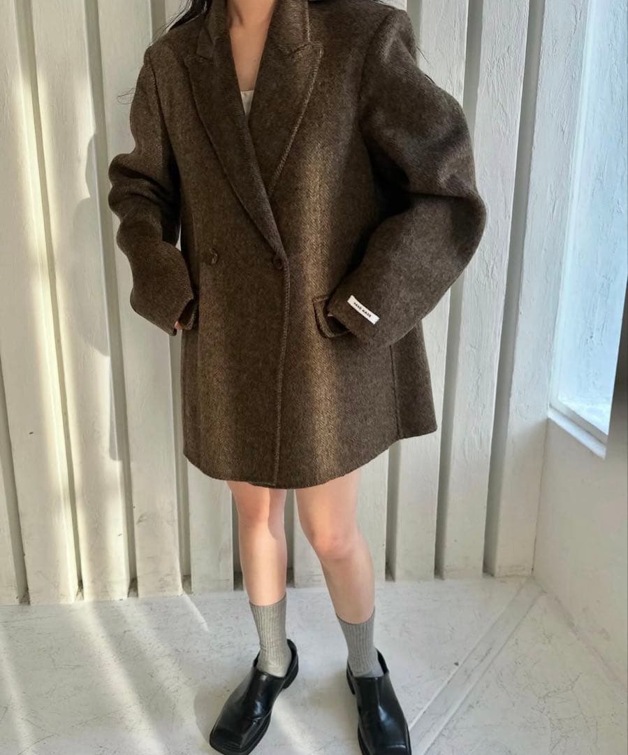 lawgy ラウジー ハンドメイド ヘリンボーン ジャケット アウター 新品