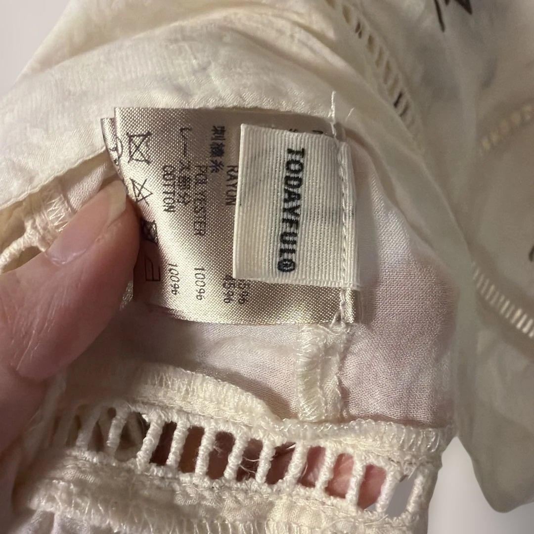 トップス Embroidery Patchwork Shirts todayful