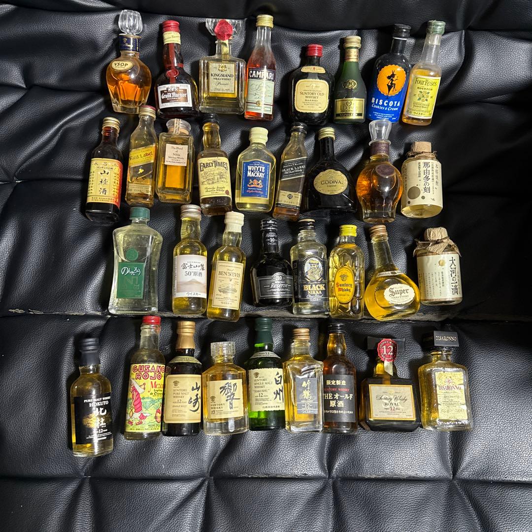 ウイスキー ミニボトル 36本セット　響山崎白州竹鶴