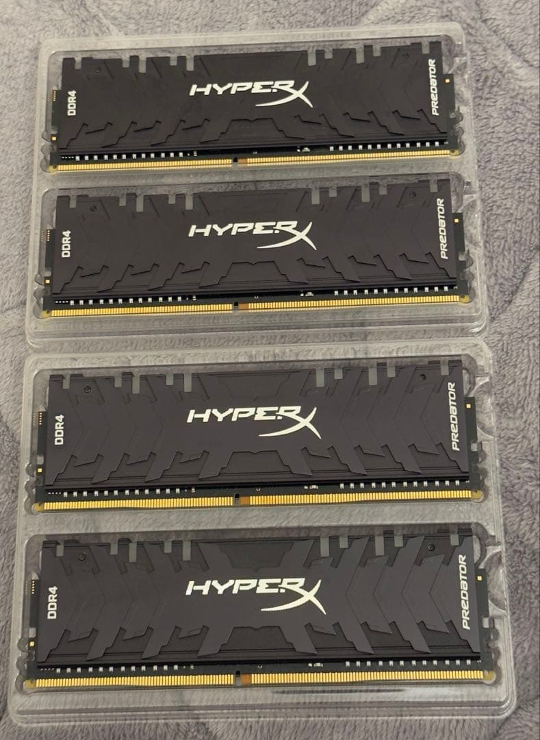 ラ*ン様 キングストン 32GB 3200MHz DDR4 8gb×4 CL16