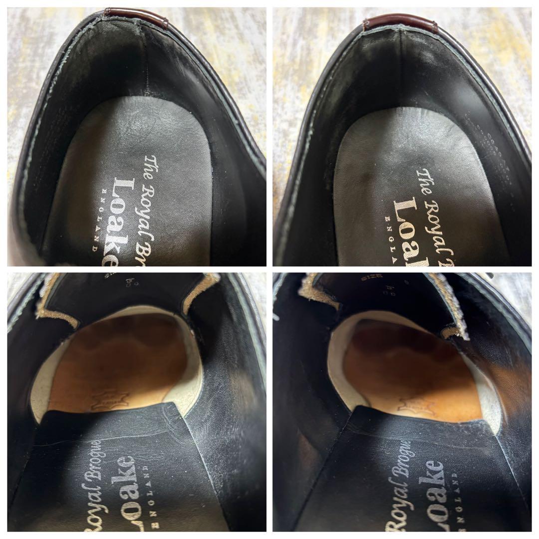 ★入手困難★ローク Loake 厚底 ウイングチップ【27】イングランド製