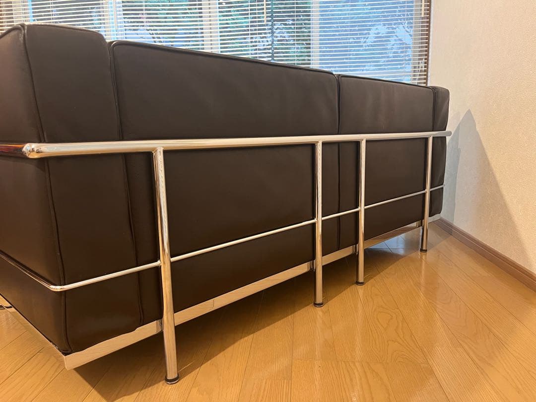 ルコルビュジエ 2P 2人掛け ソファ LC3 リプロダクト本革