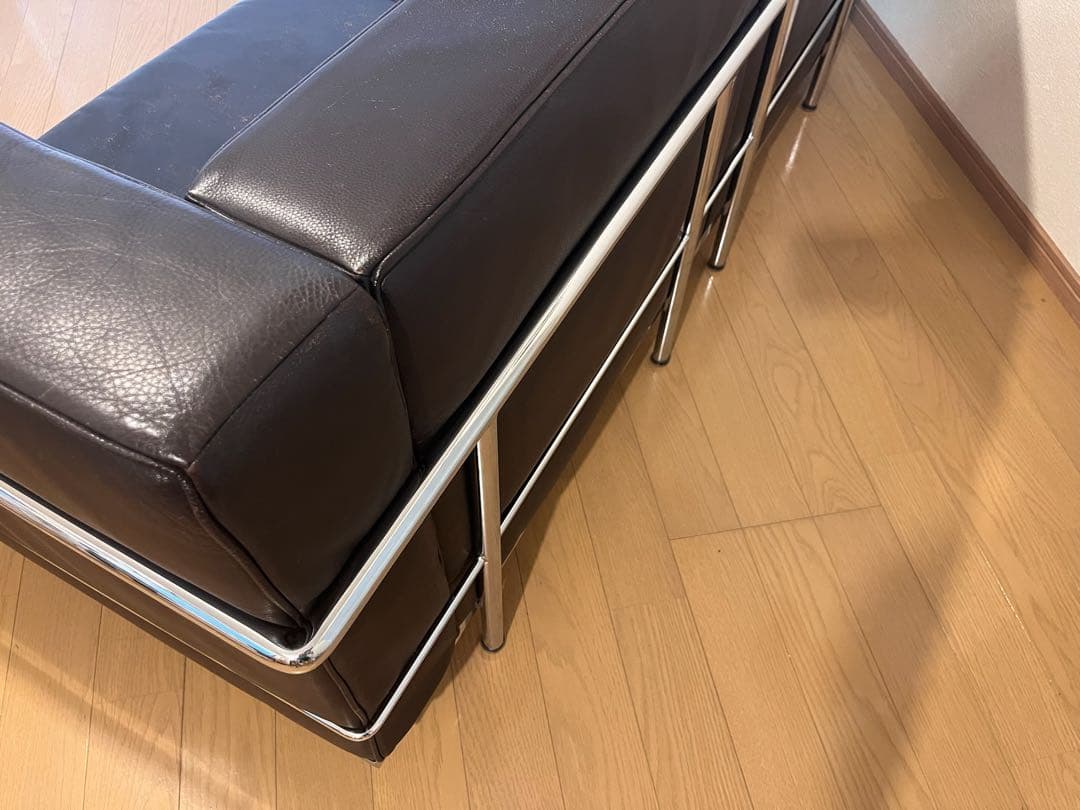 ルコルビュジエ 2P 2人掛け ソファ LC3 リプロダクト本革