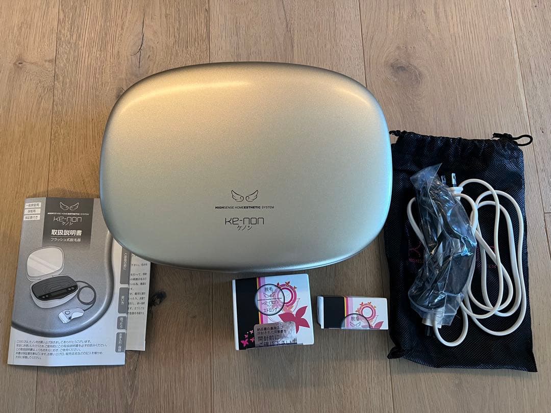 ケノン 脱毛器 ver.6.3 新品カートリッジ付