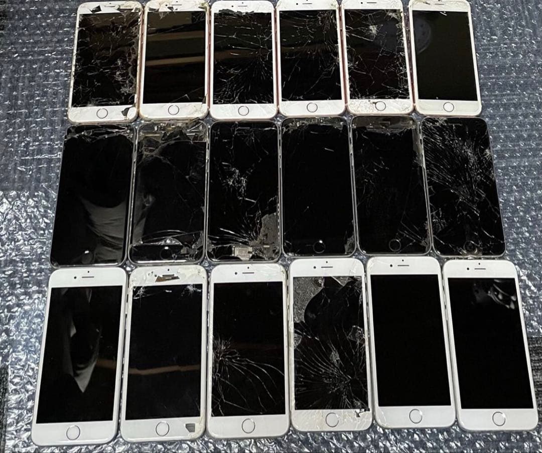 Apple アップルiPhone6s まとめて 18台セットジャンク品