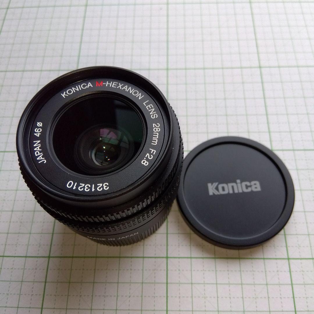 レンズ(単焦点) Konica M-Hexar 28mm F2.8