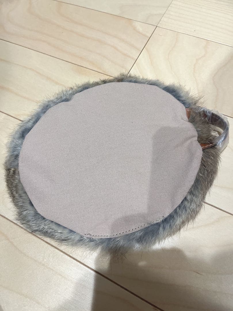 ATAO アタオ　かごバッグ　ファー付き