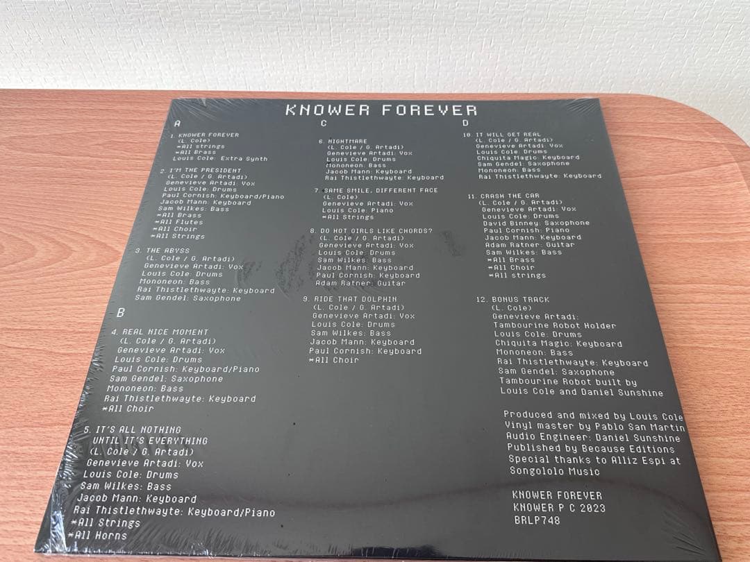 洋楽 KNOWER FOREVER (RED VINYL)