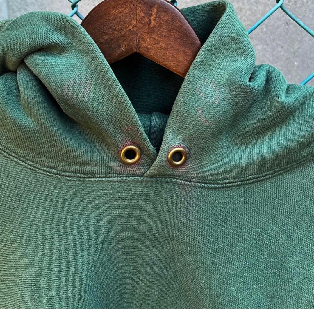 1989年～1990年代 チャンピオン　無地　リバースウィーブ　パーカーフーディ