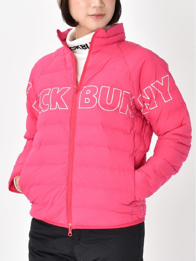 新品　ジャックバニー ナイロンタフタ 中綿 ブルゾン 1 (M) ピンク