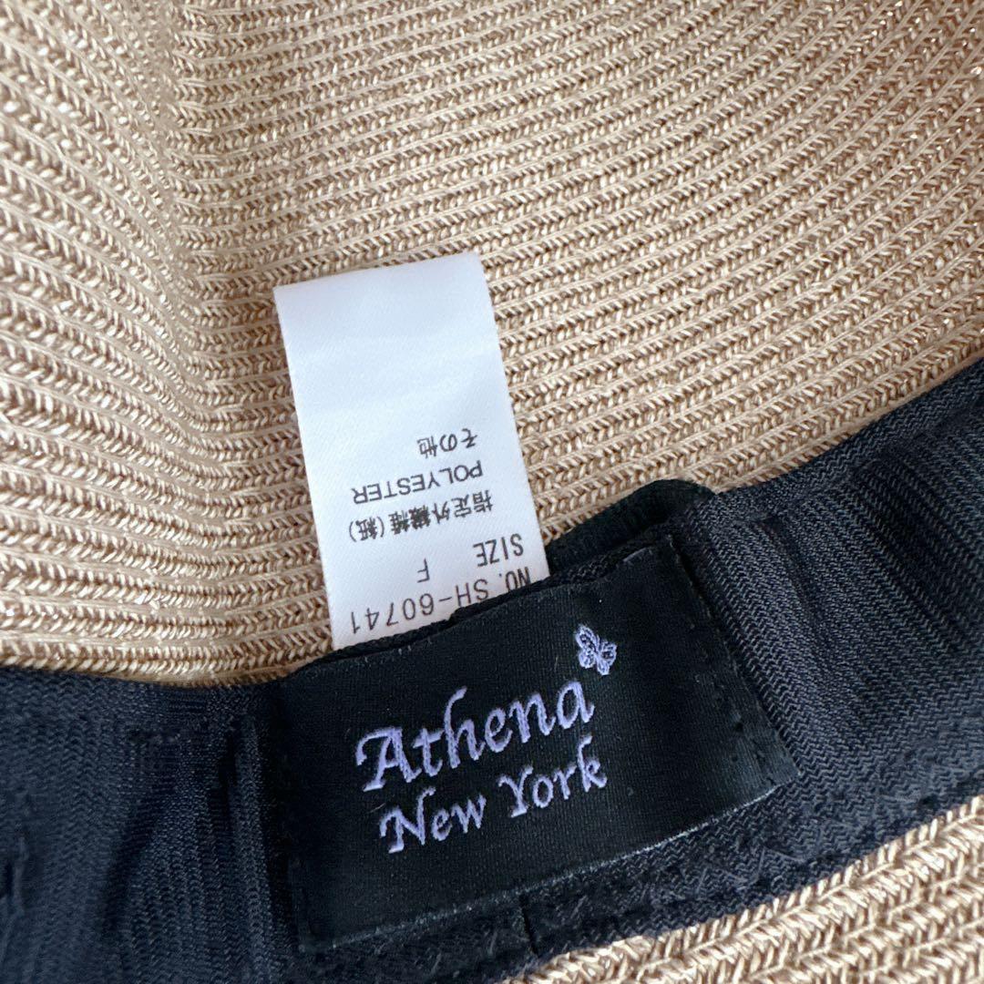 【極美品】Athena New York Amanda ハット　花柄