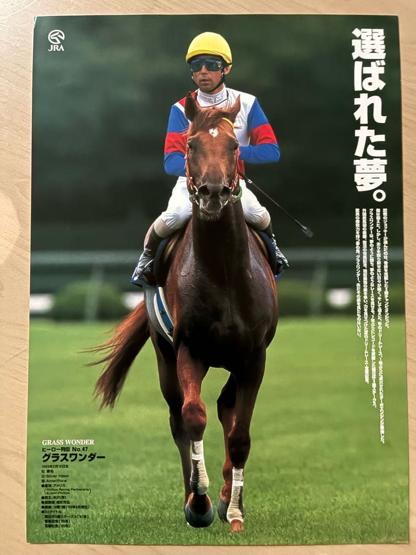 JRAヒーロー列伝 No.47 グラスワンダー