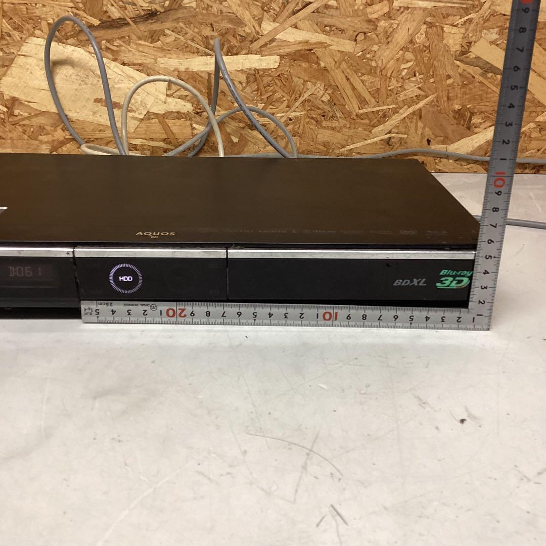 SHARP AQUOS BD-HDW80 ブルーレイディスクレコーダー（K57