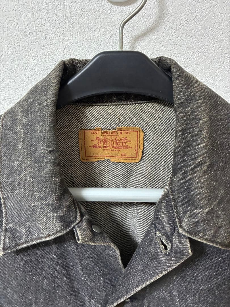 リーバイス 70506 0259 トラッカージャケット ブラック USA製