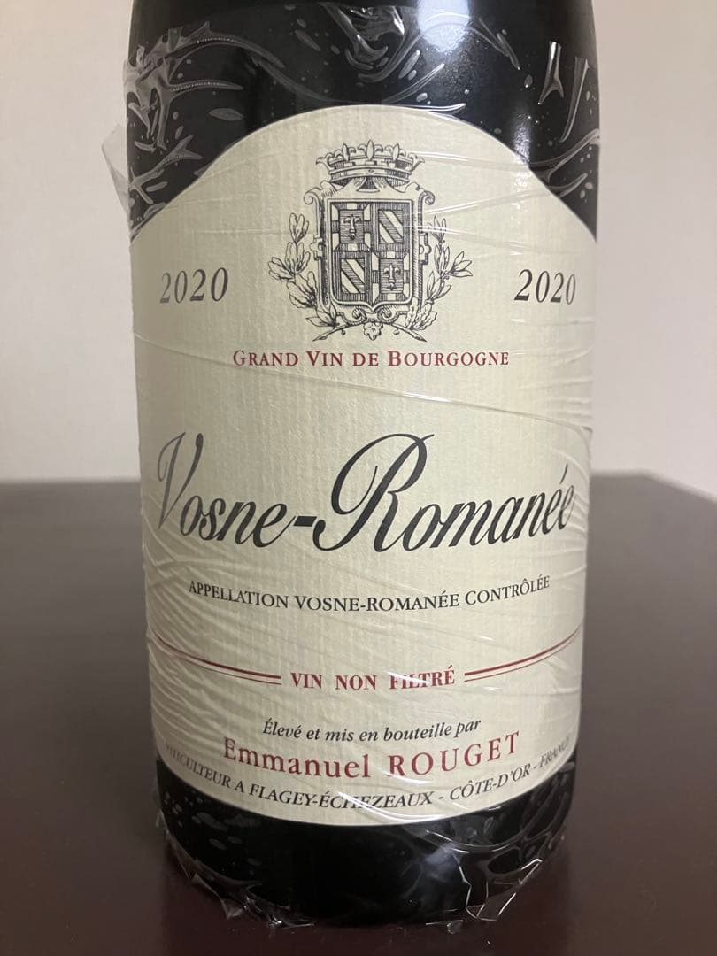 クール便着払　エマニュエル・ルジェ　ヴォーヌ・ロマネ2020