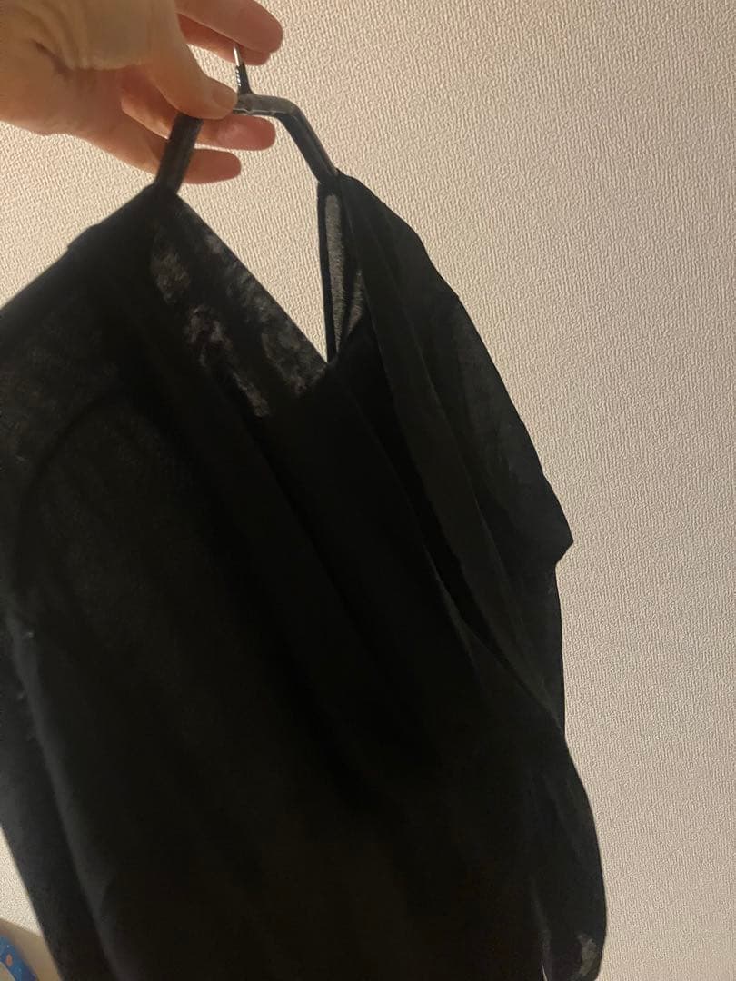 conte コットン シアー フーデッドカットソー