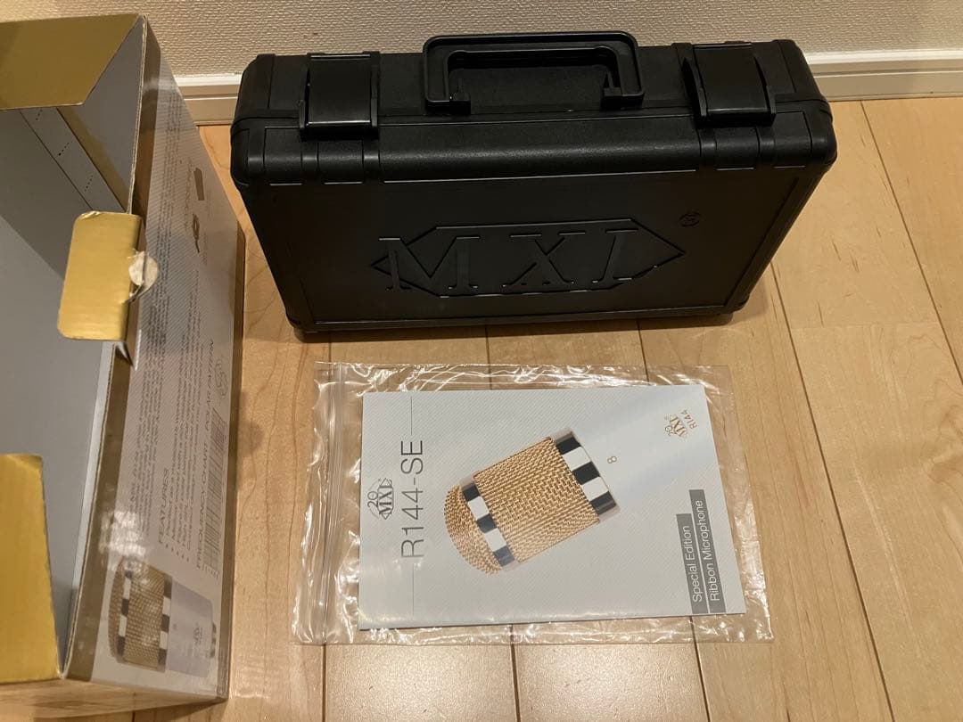 MXL R144 20th限定品 リボンマイク 改造品