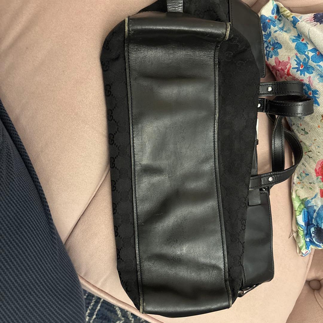 最終値下　Gucci ブラック ハンドバッグ　良品　最安値　お早めに