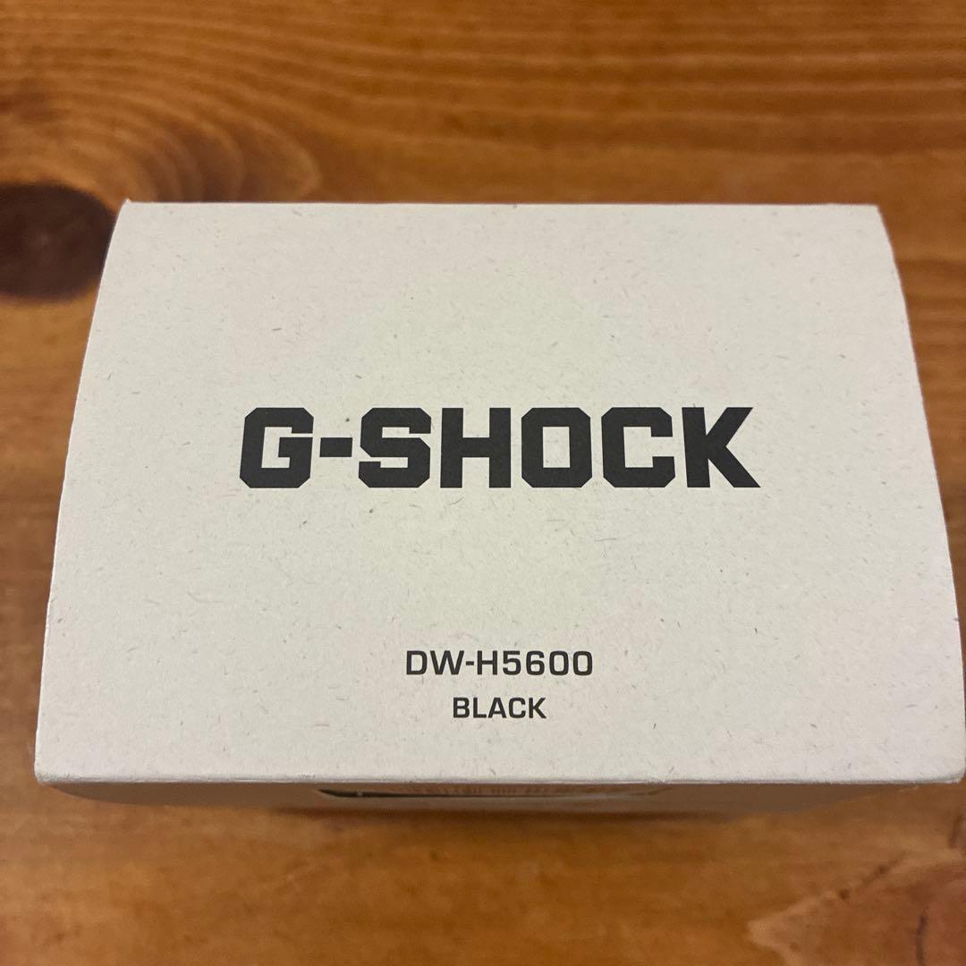 G-SHOCK DW-H5600-1JR デジタル腕時計 ブラック 心拍数測定
