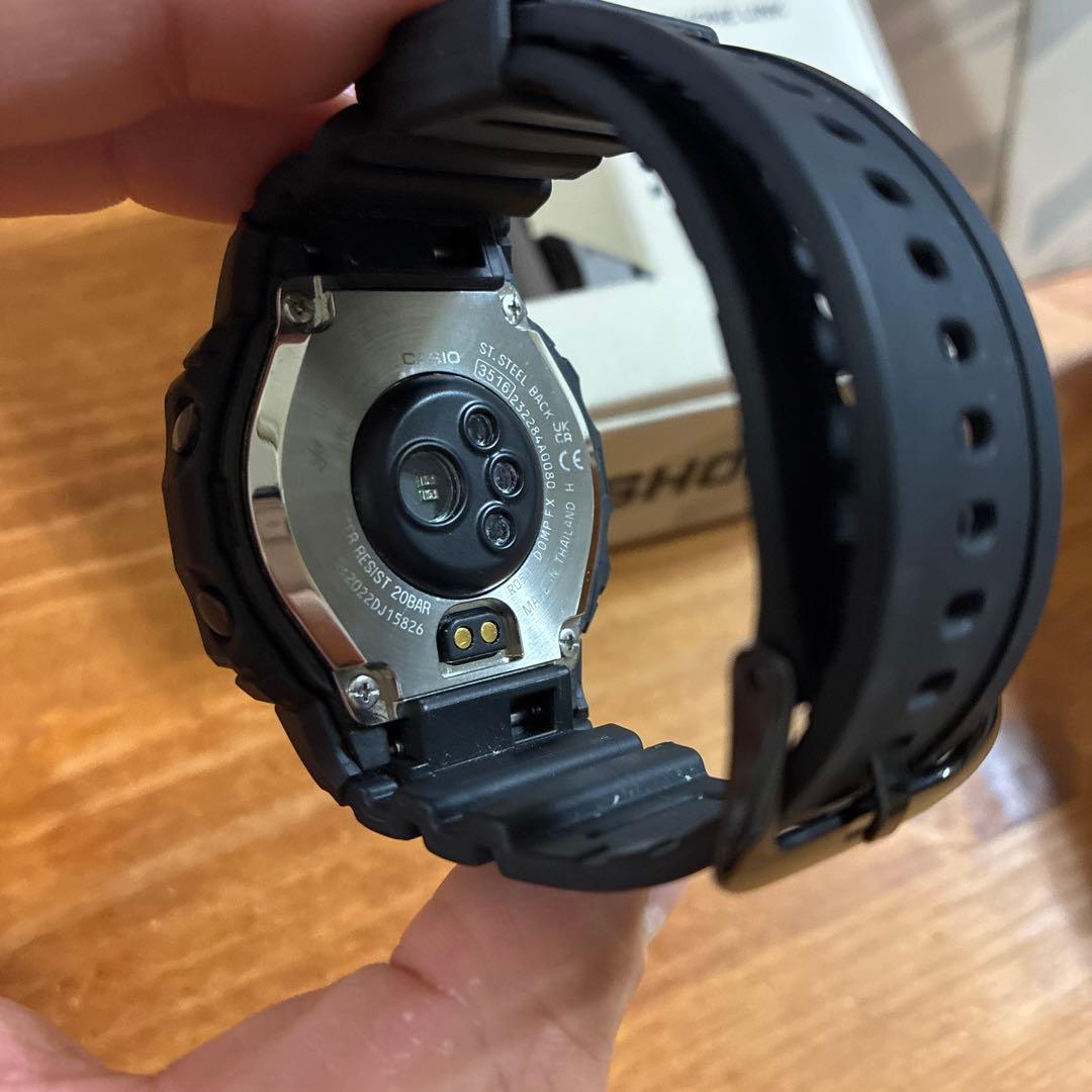 G-SHOCK DW-H5600-1JR デジタル腕時計 ブラック 心拍数測定