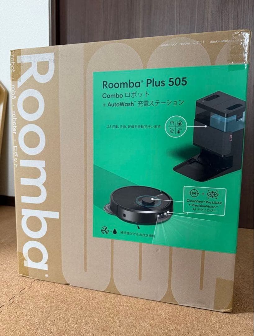 ルンバ ロボット掃除機　Roomba Plus 505 Combo +