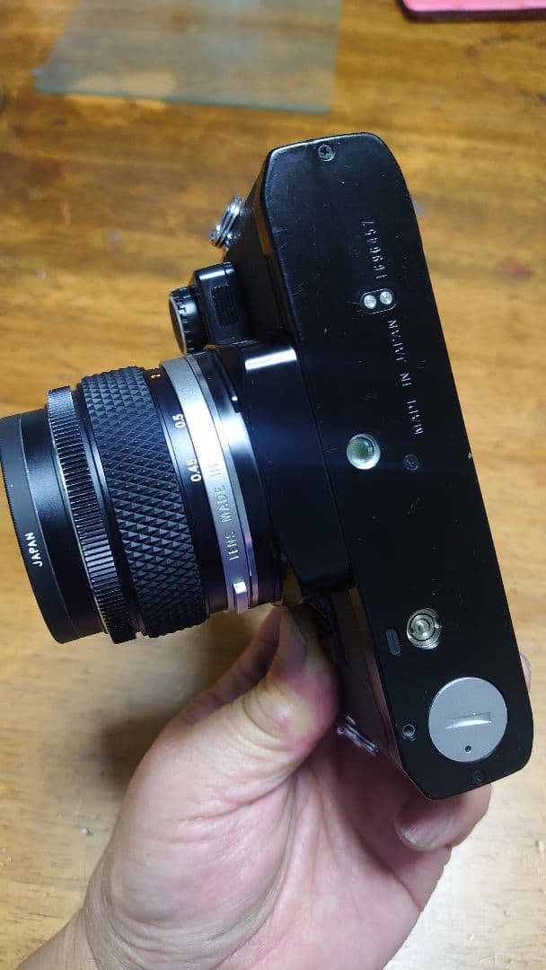 OLYMPUS OM-10 Black 50mmF1.4 完動機です