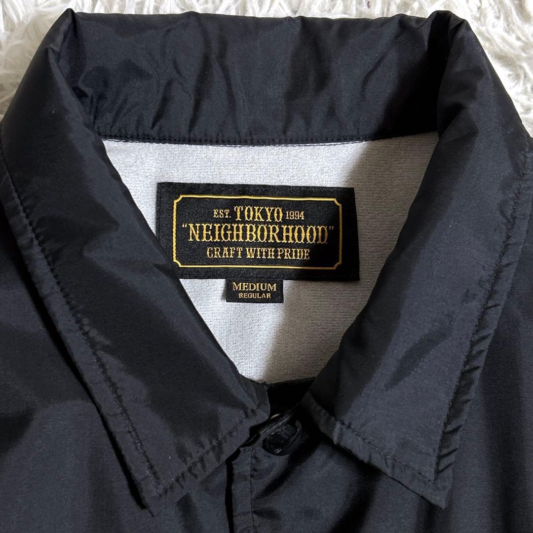 NEIGHBORHOOD BROOKS コーチジャケット ブラック 黒 M