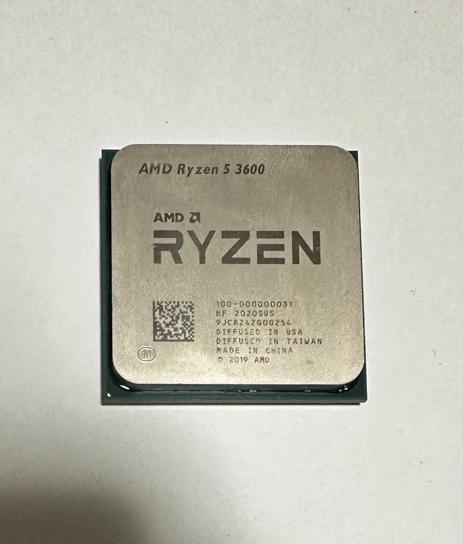 【動作確認済み】AMD Ryzen 5 3600 AM4 CPU