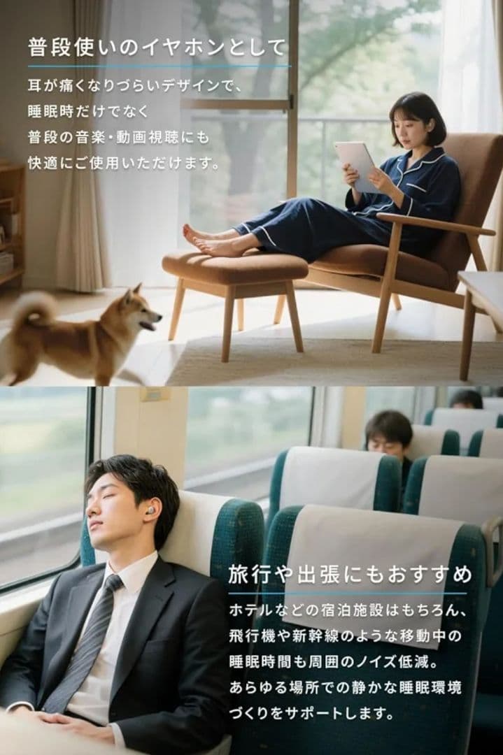 (Anker) Soundcore Sleep A30 ワイヤレスイヤフォン