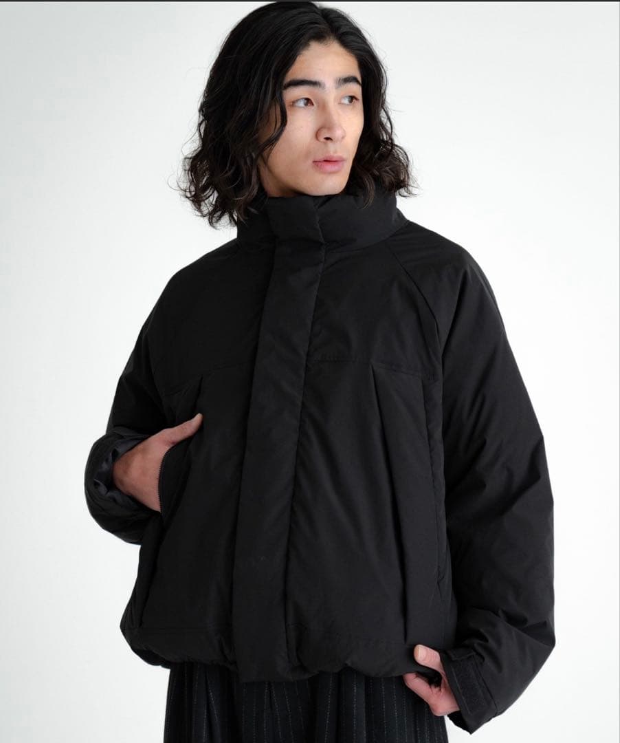 【SINSS】 ショートパフジャケット Lサイズ