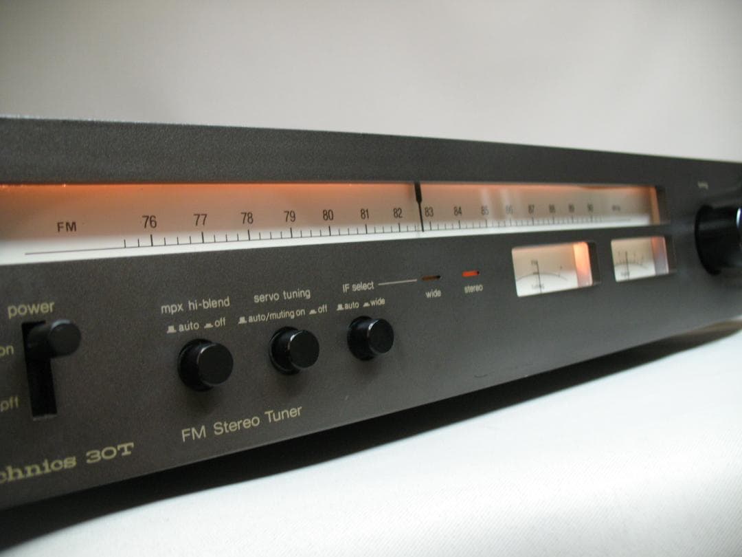 Technics★FM専用チューナー ST-9030T 8連バリコン★中古現状渡