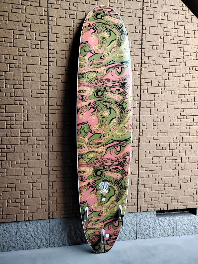 ORIANソフトボード　8.6ft　 宮崎手渡し　フィン、リューシュコード付き