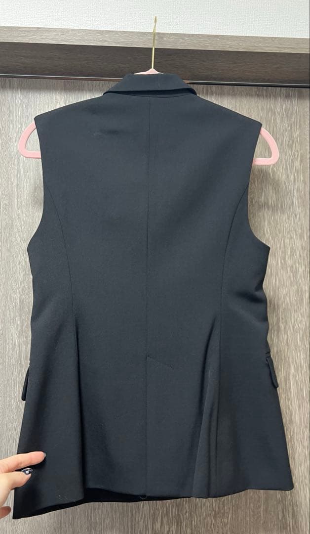 超美品　ESTNATIONロングベスト・ジレ