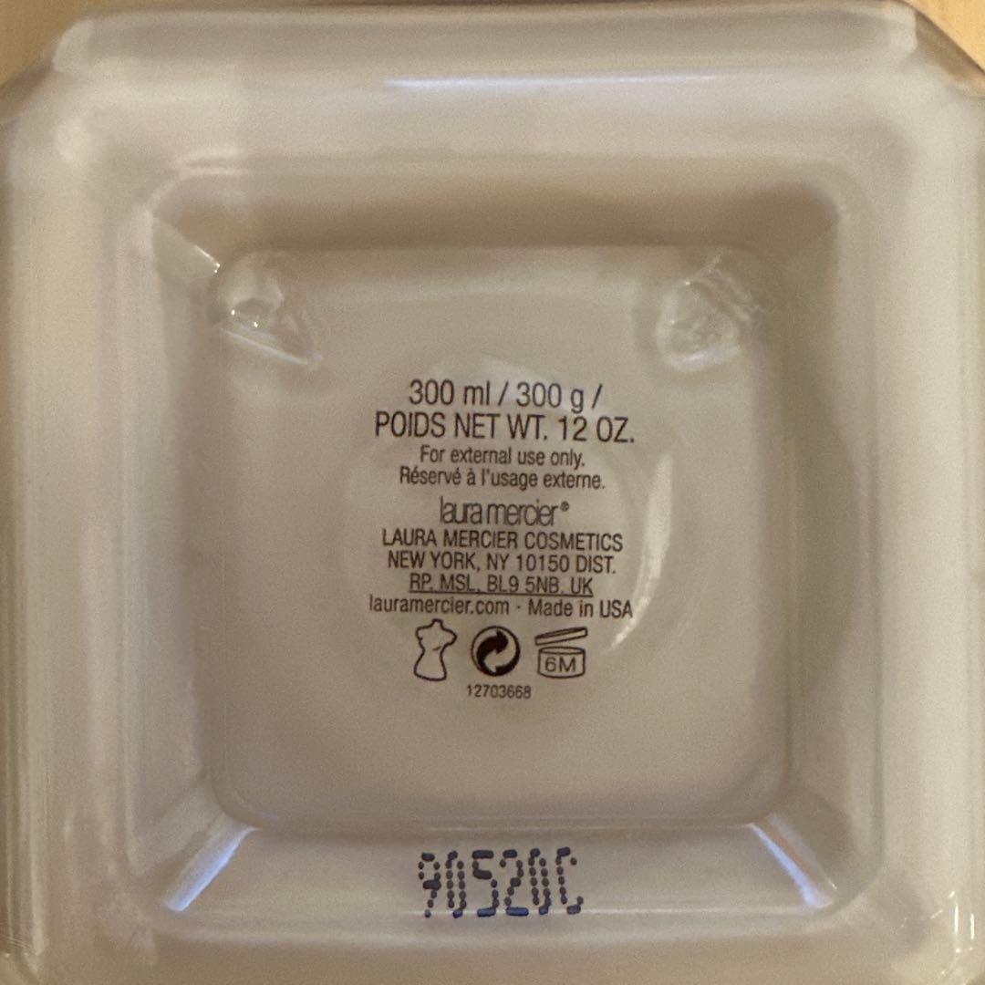 ローラメルシエモイスチャライジングホイップトボディクリームアンバーバニラ300g