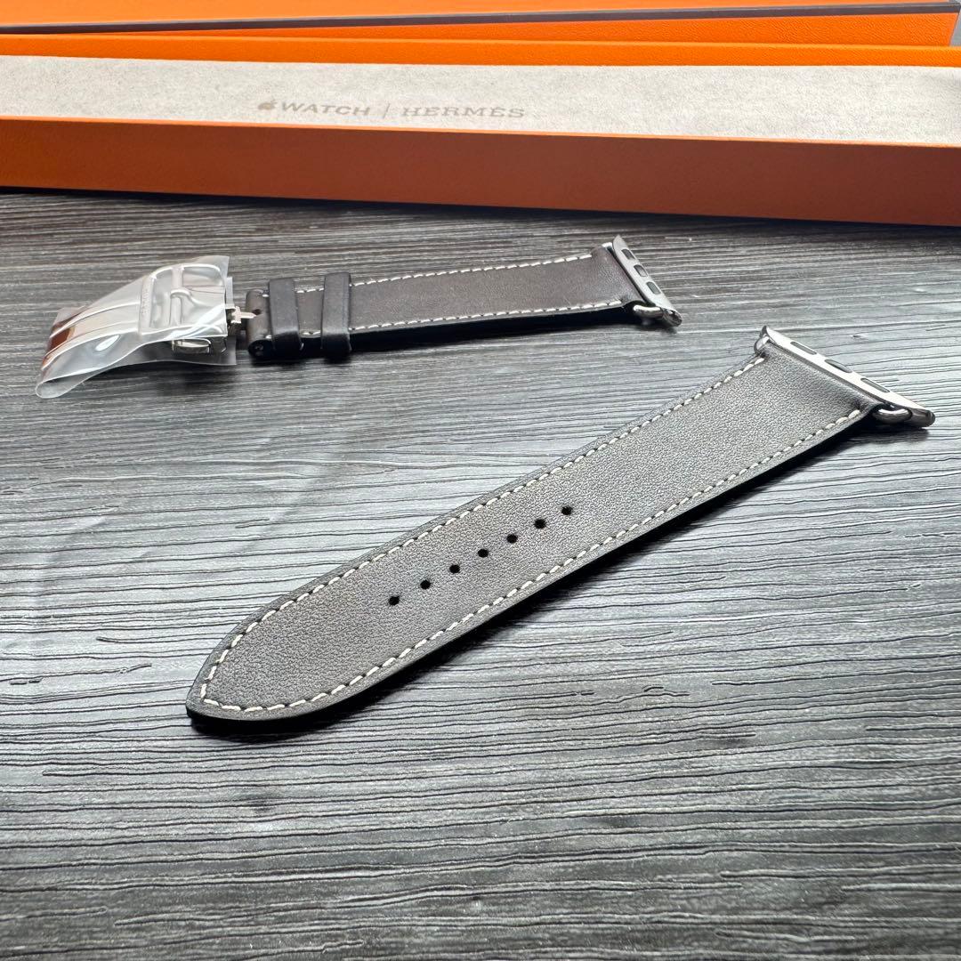 2853 ほぼ未使用　Apple Watch エルメス　エベンヌ　バックル