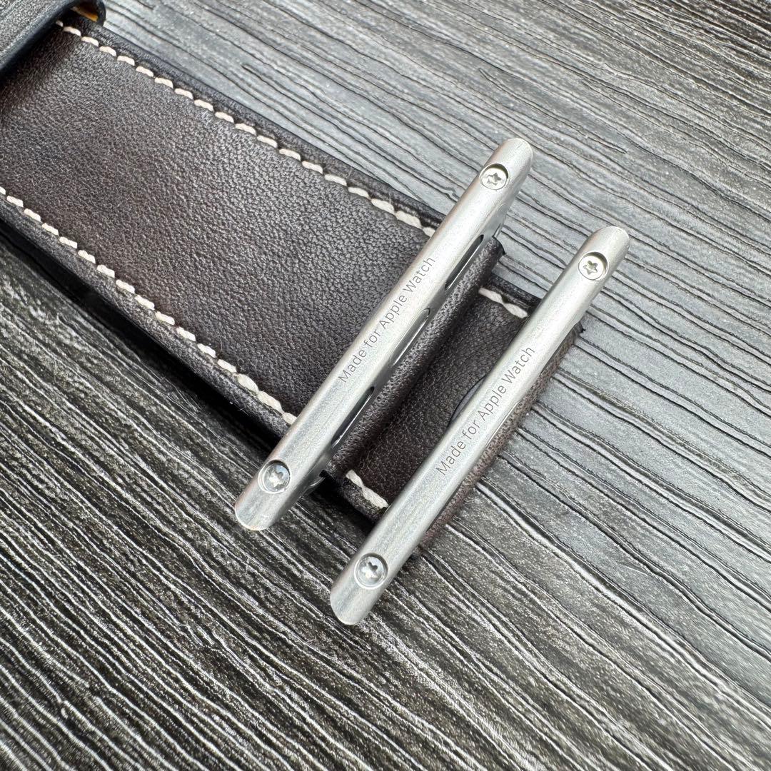 2853 ほぼ未使用　Apple Watch エルメス　エベンヌ　バックル