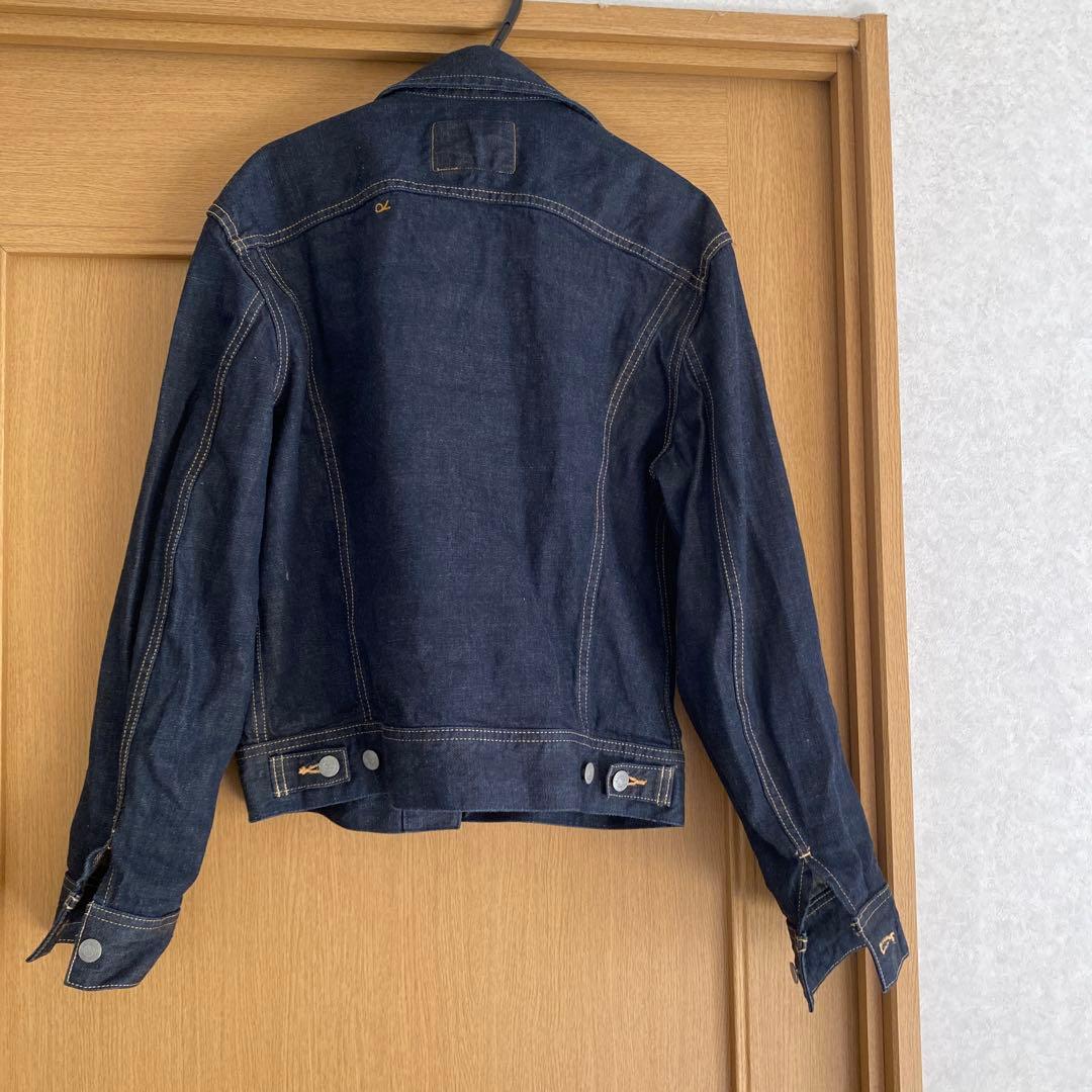 45R ライ麦デニムジャケット 908 比古比女　濃紺
