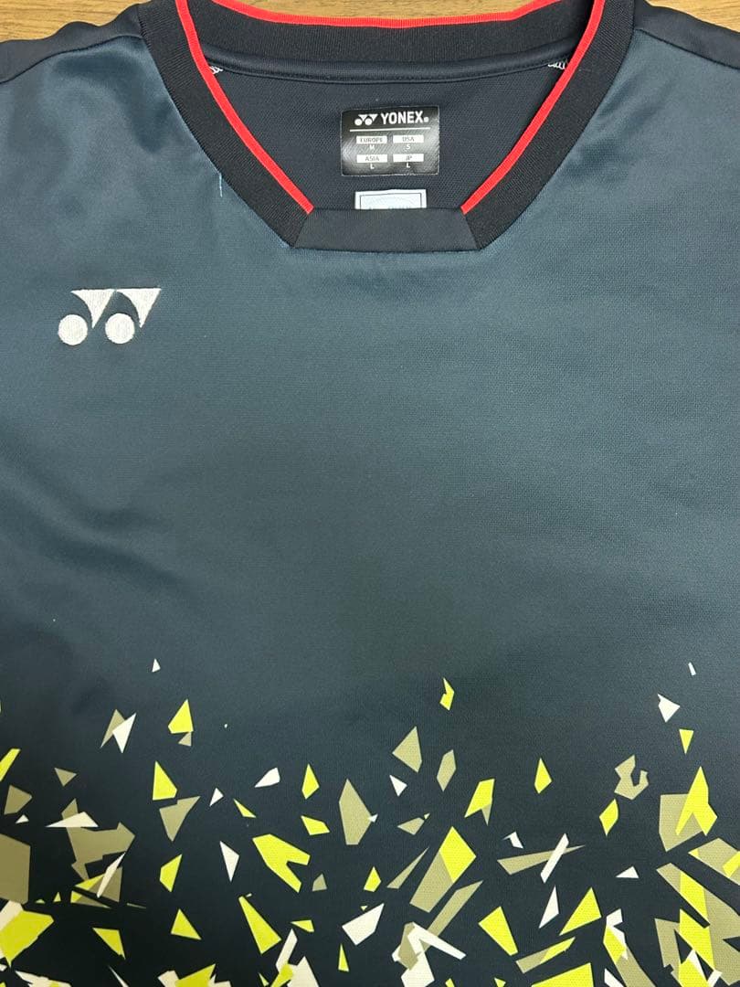 YONEX バドミントンゲームシャツ日本代表モデル 【Lサイズ】