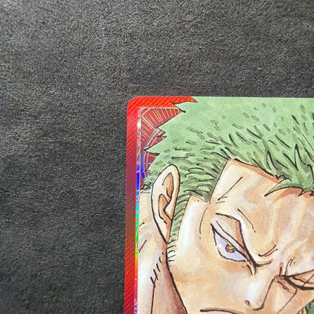 く*ま様 ゾロ　リーダーパラレル　ワンピースカード　ロマンスドーン