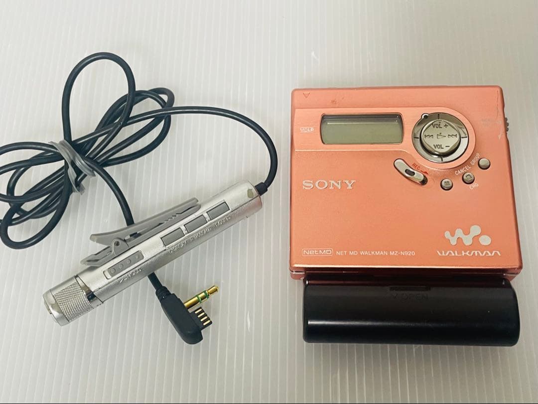 SONY MZ-N920 MDプレーヤー