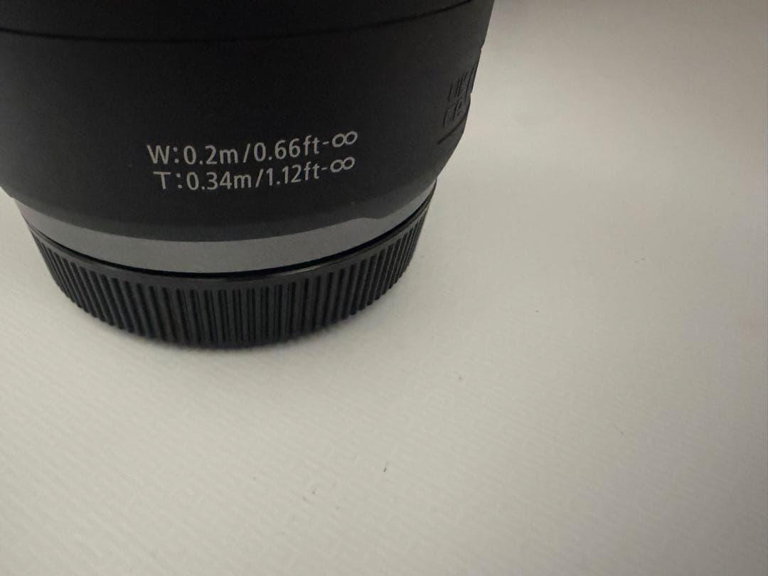 Canon RF24-105mm F4-7.1 IS STM キャップ付