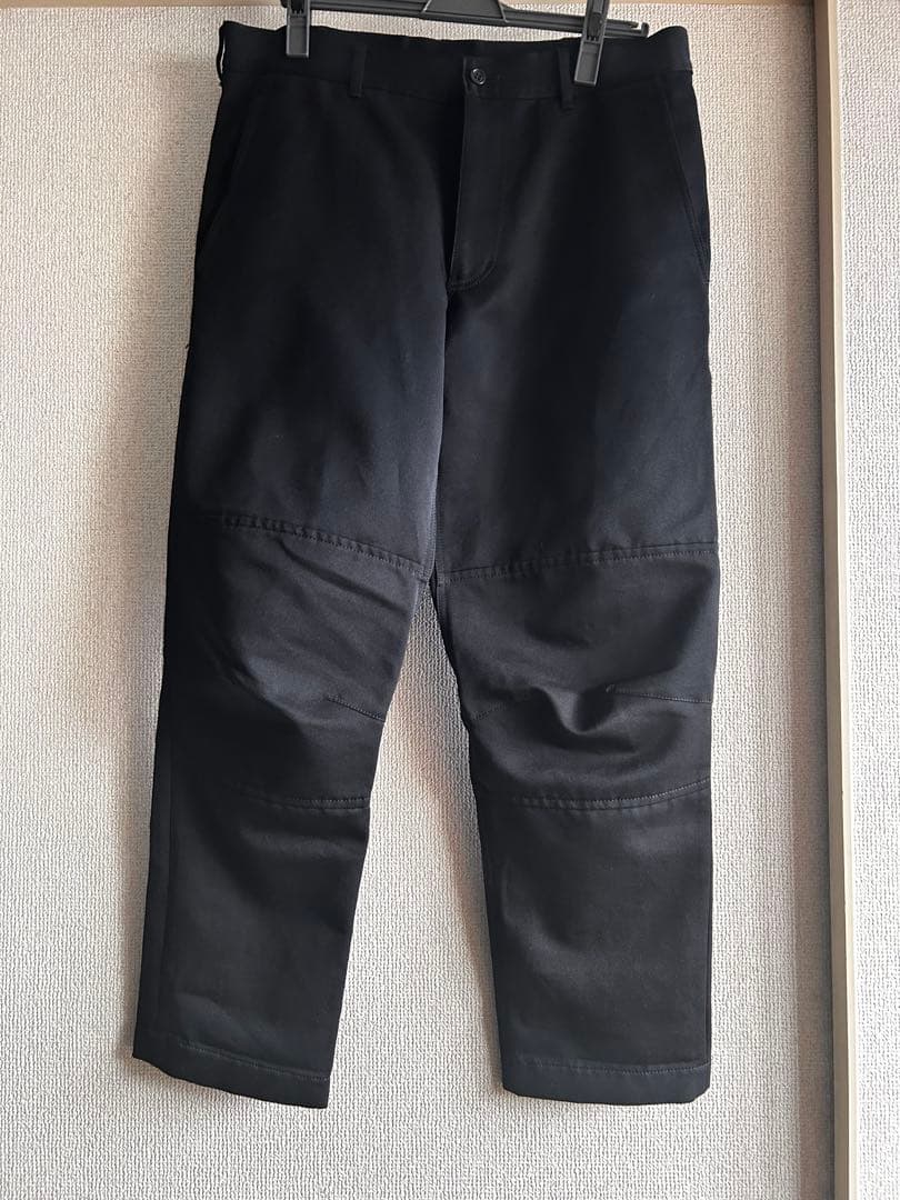 ブラックコムデギャルソン　ポリエステルパンツ