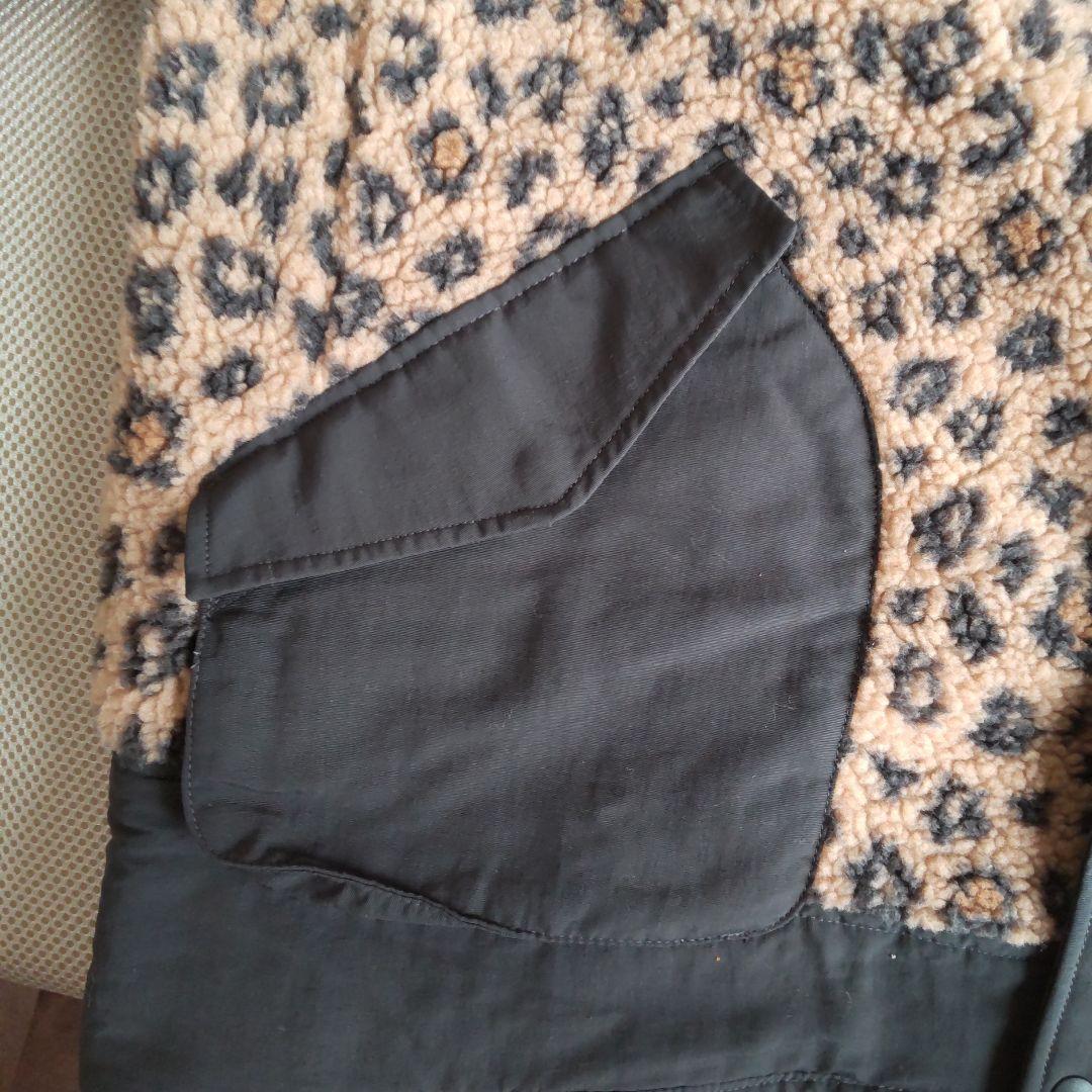 niko and ...ボアフリースポケットジャケット　ヒョウ柄　新品、未使用