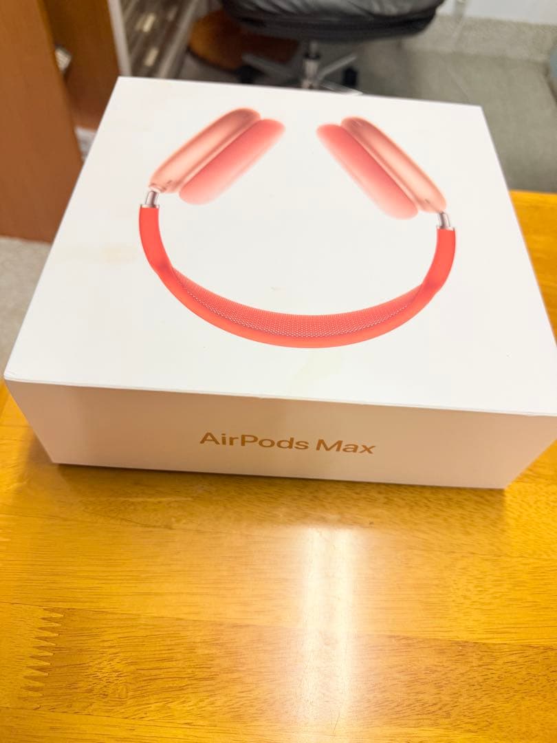 ワイヤレスヘッドフォン ピンク ケース付き