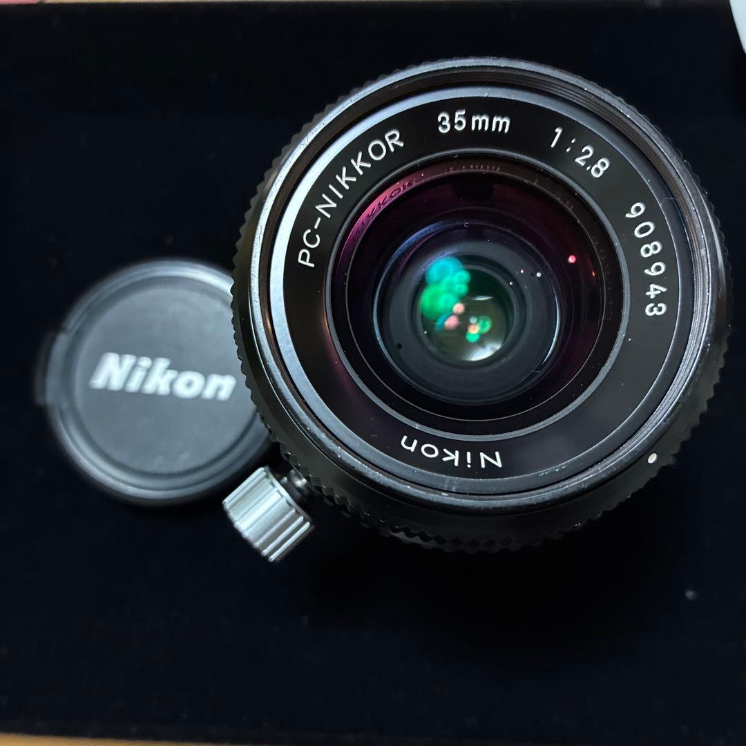 美品　ニコン　カメラ　Nikon PC-Nikkor 35mm 2.8 レンズ