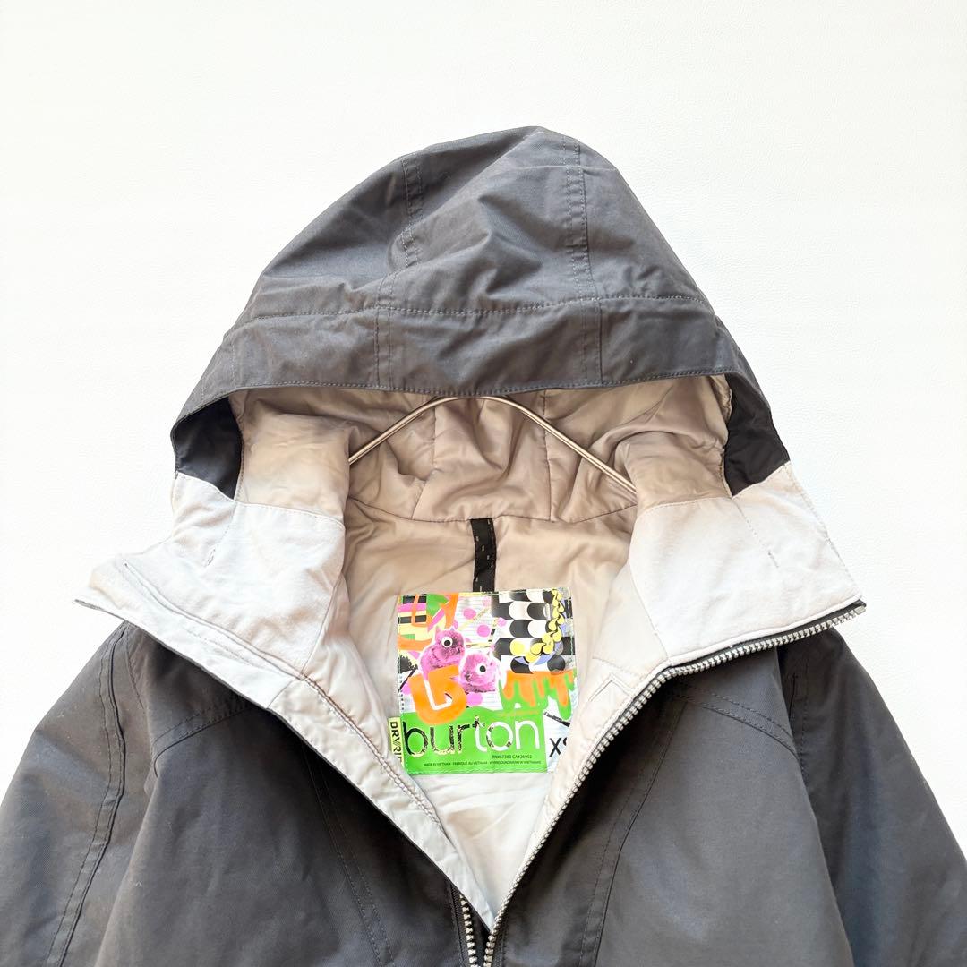 4477【美品】バートン スノボウェア レディース ジャケット 無地 ブラック