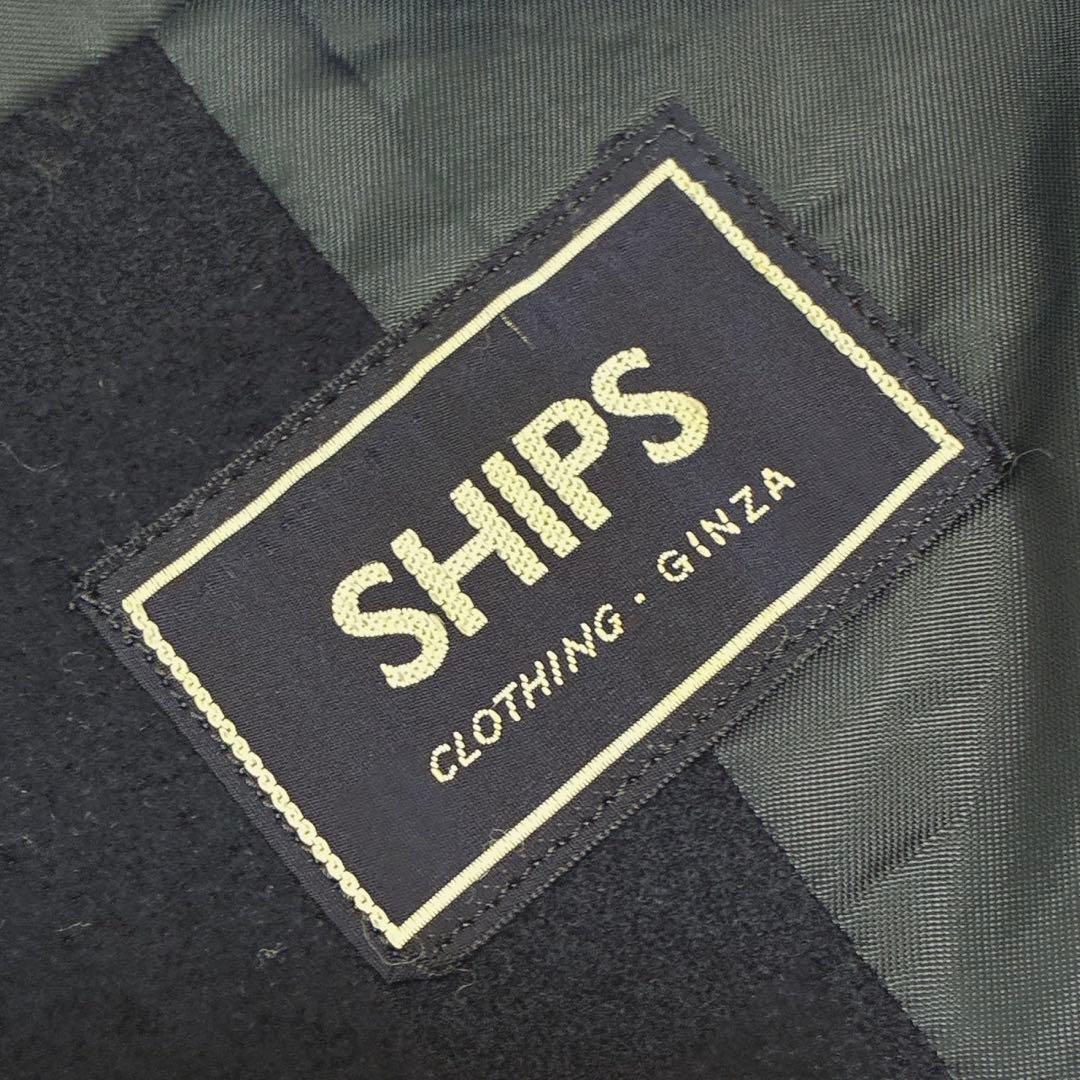 シップス x リングジャケット　紺ブレ　ダブル　金ボタン　テーラードジャケット