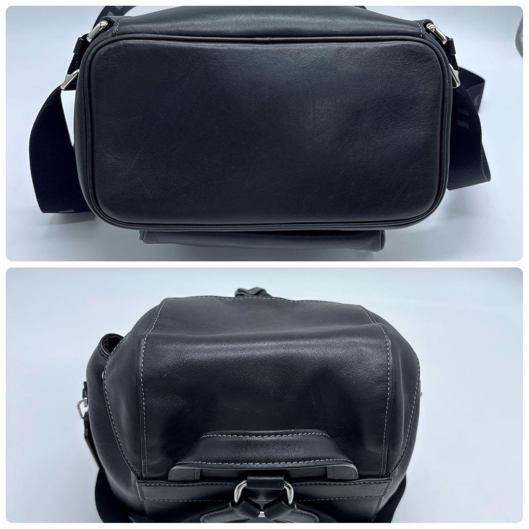 コーチ リュック バックパック レザー ロゴ CT811 ブラック